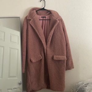 Pink coat